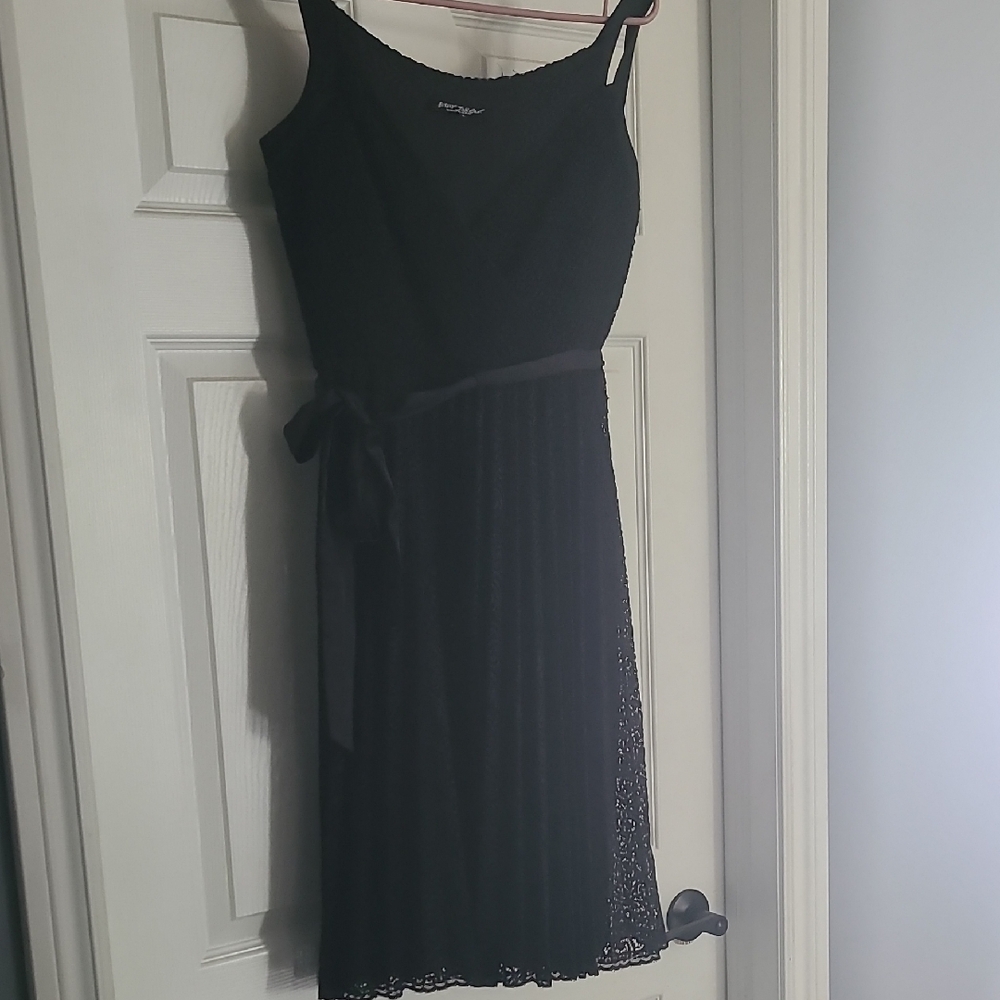Betsey Johnson Black and Red Spaghetti Strap Sundress